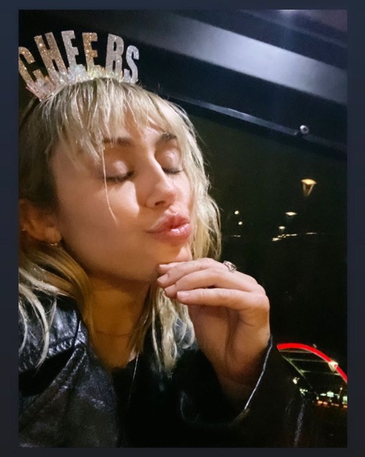 Miley Cyrus, New Years Eve 2019